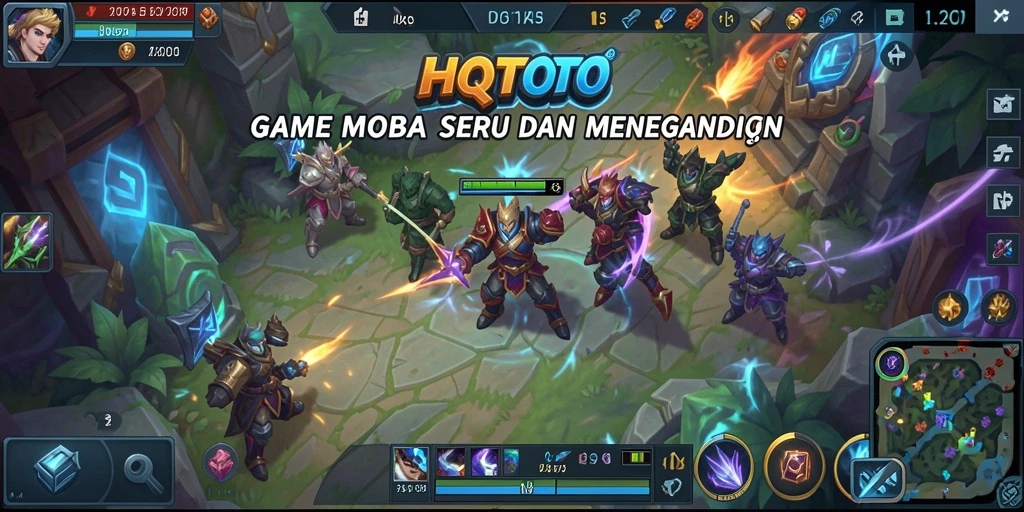 Gameplay seru HQTOTO dalam pertempuran tim.