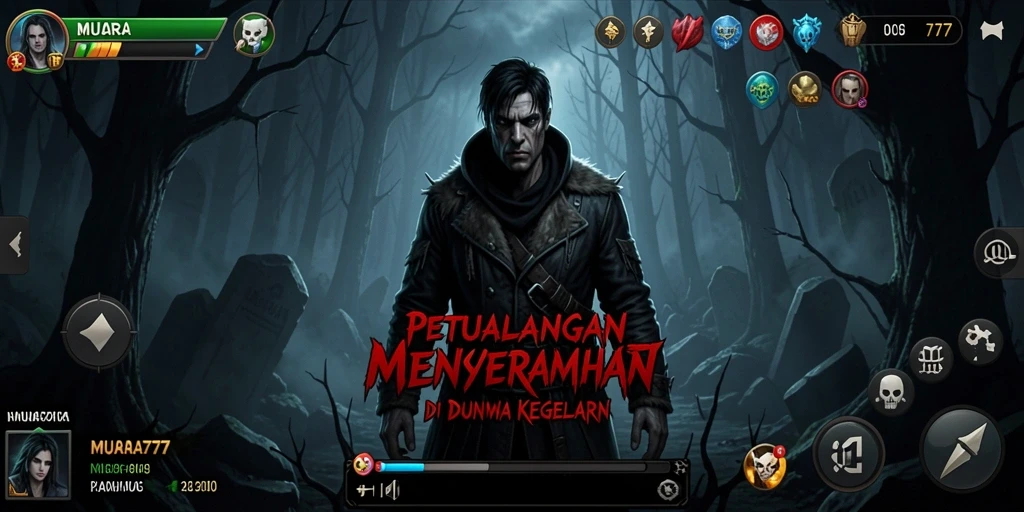 Gameplay MUARA777 yang menegangkan dan penuh kegelapan.