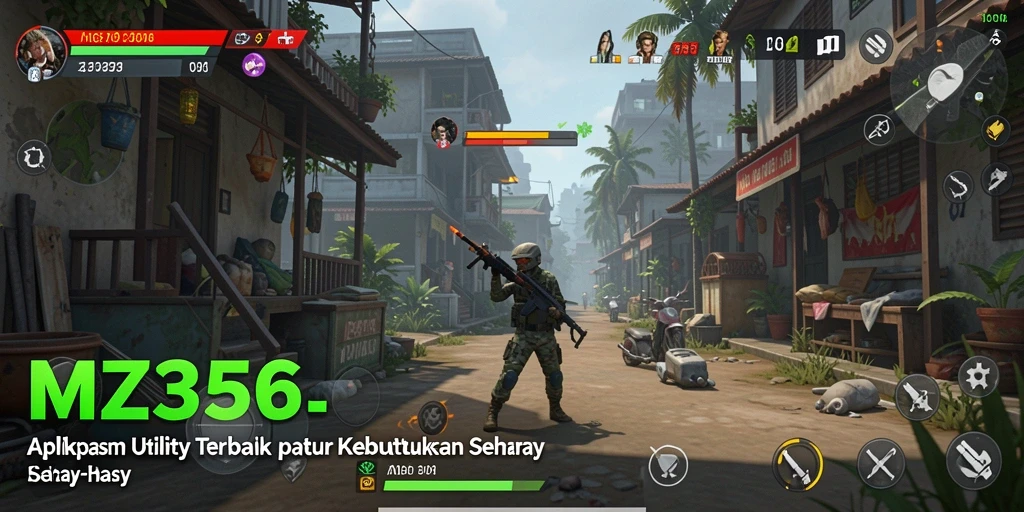 Tampilan utama MZ356 dengan fitur pengelolaan Utility.