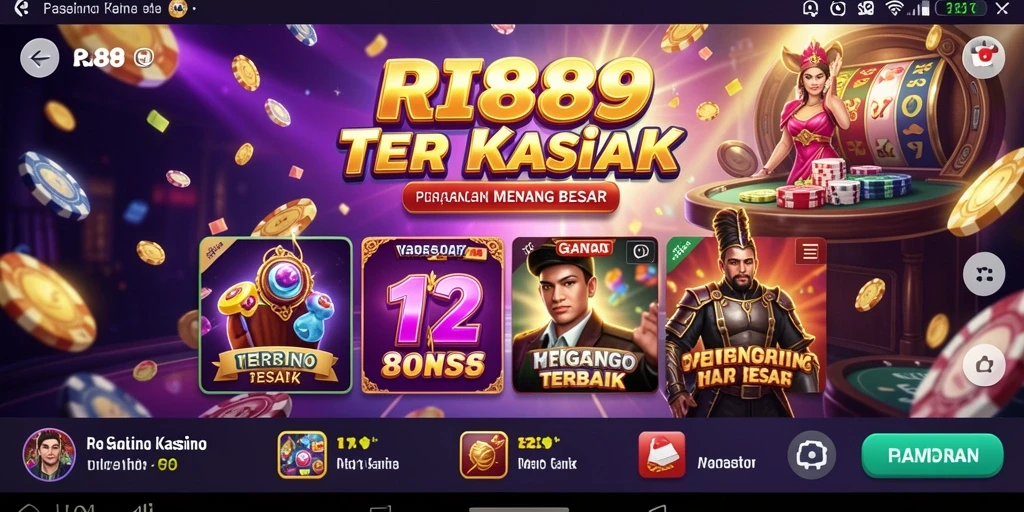 Tampilan gameplay menarik dari RI889 yang membuat ketagihan.